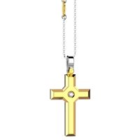 Collar Zancan Hombre in Oro Diamante 0.03 Ct EC869GB - EC869GB